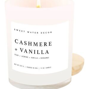Sweet Water Decor Cashmere Vanilla Candle
